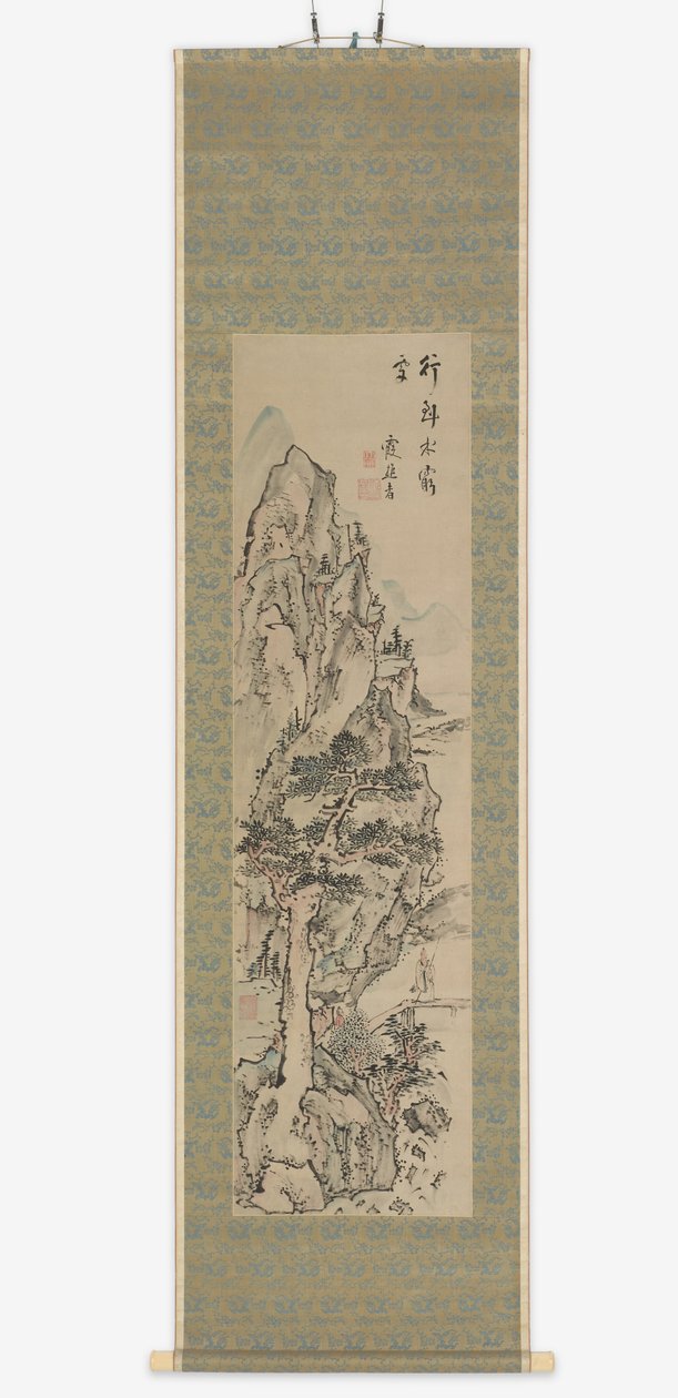 Matkalla rotkossa, 1700-luvun puoliväli - 1700-luvun loppu tekijältä Ike no Taiga