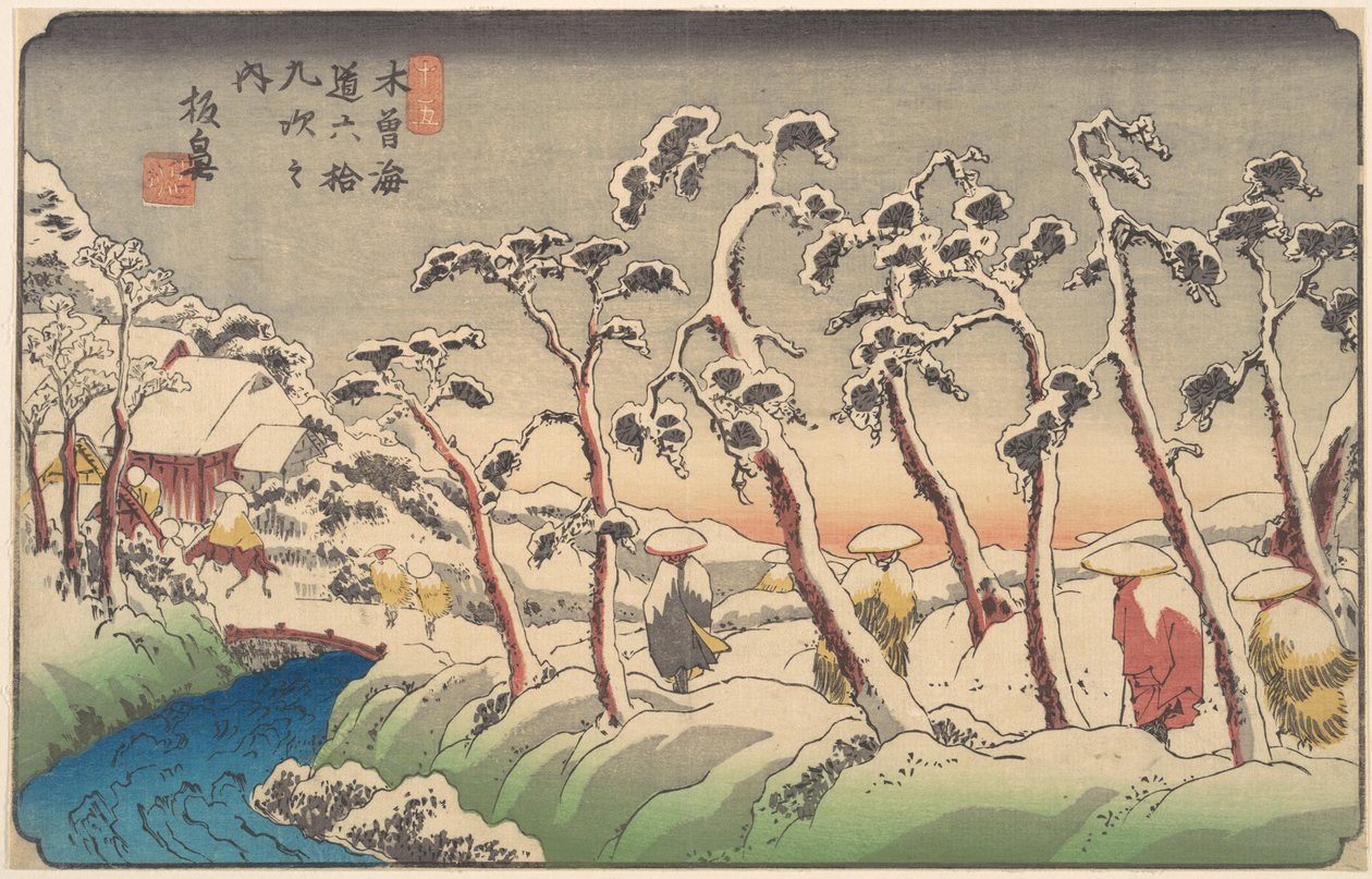 Itabana, 1800-luvun alkupuoli tekijältä Ikeda Eisen