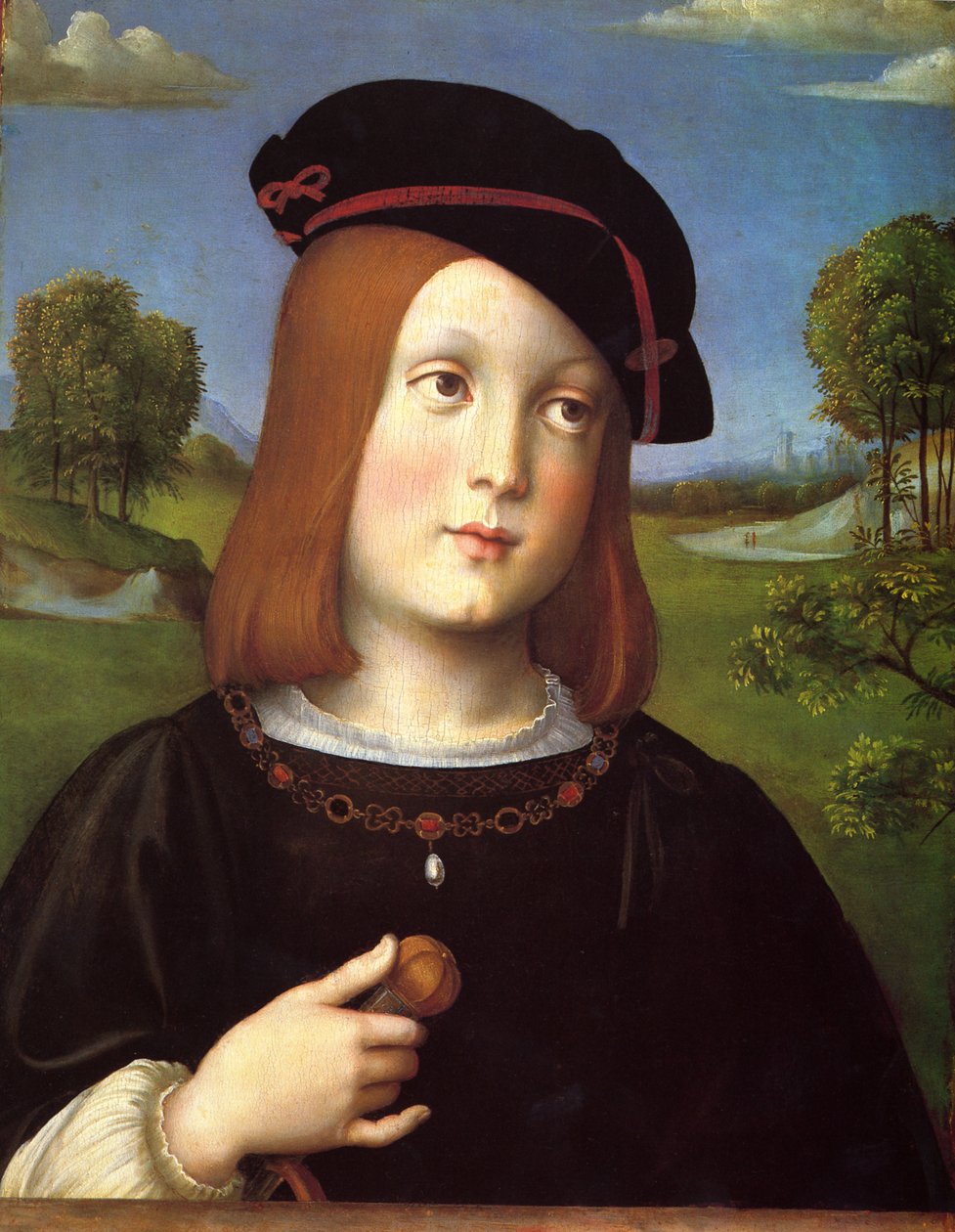 Federico Gonzagan muotokuva tekijältä Il (1450 1517) Francia