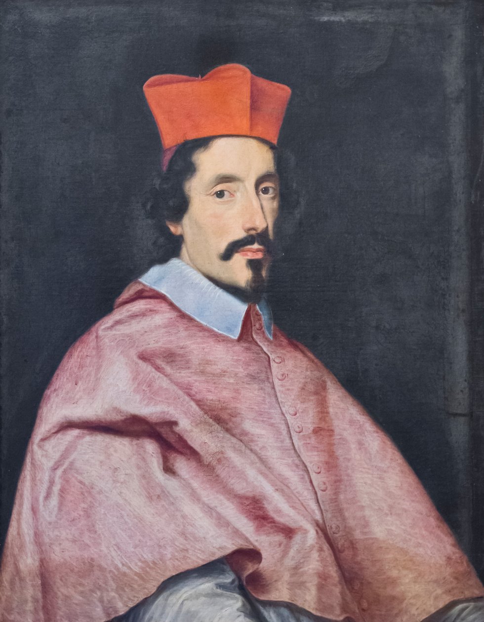 Kardinaali Neri Corsini seniorin muotokuva tekijältä Il (1639 1709) Baciccio