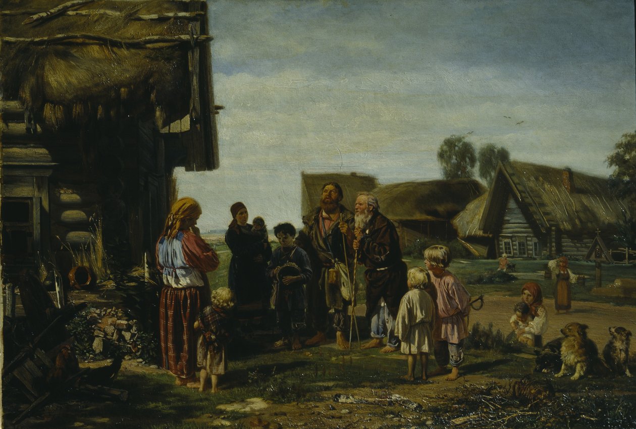 Pyhiinvaeltajat, 1870 tekijältä Illarion Mikhailovich Pryanishnikov