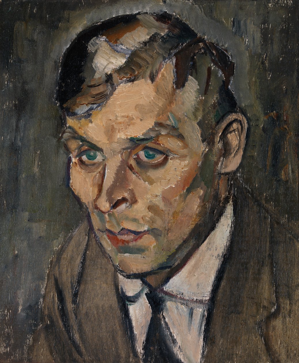 Portrait of artist Väinö Kamppuri tekijältä Ilmari Aalto
