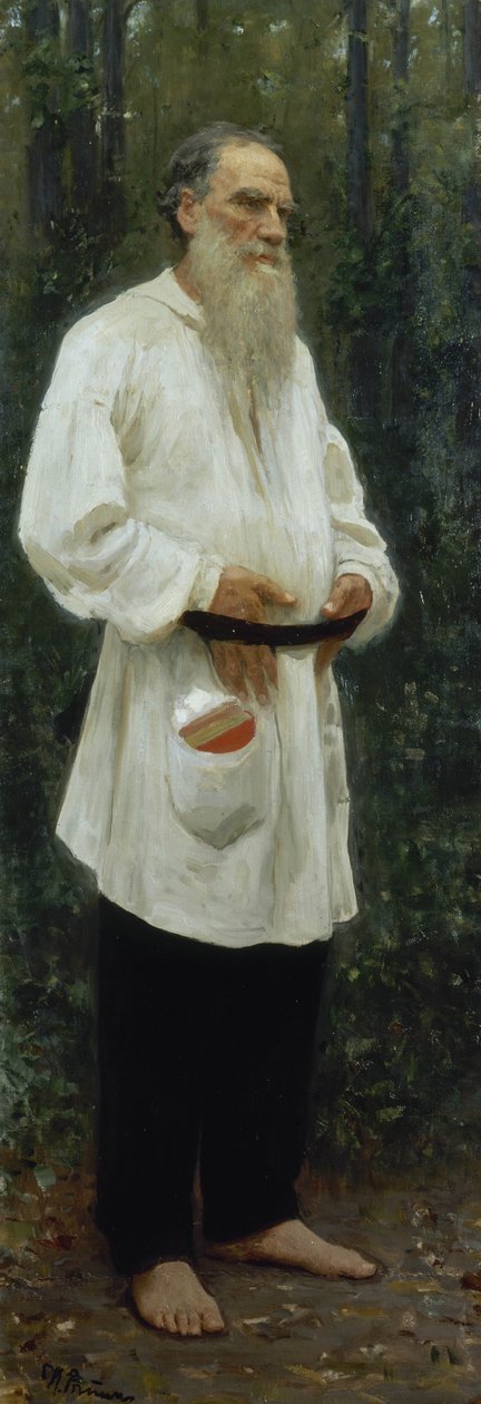 Leo Tolstoi Barefoot tekijältä Ilya Efimovich Repin