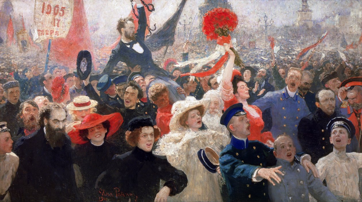 17. lokakuuta 1905 tekijältä Ilya Efimovich Repin
