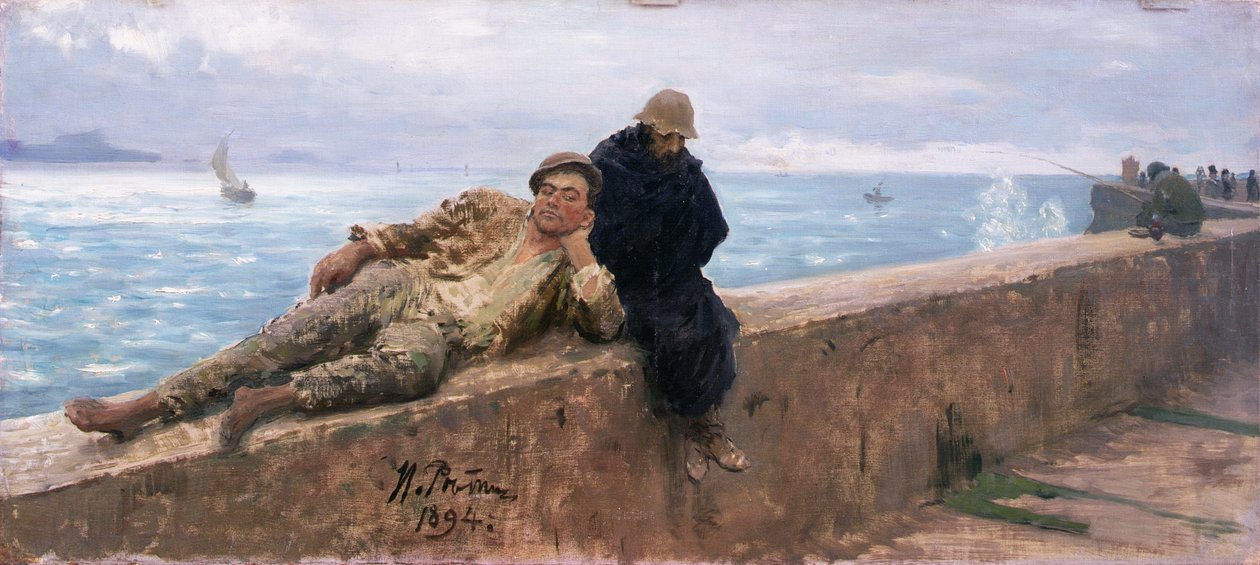 Tutkimus kulkureista, 1894 tekijältä Ilya Efimovich Repin
