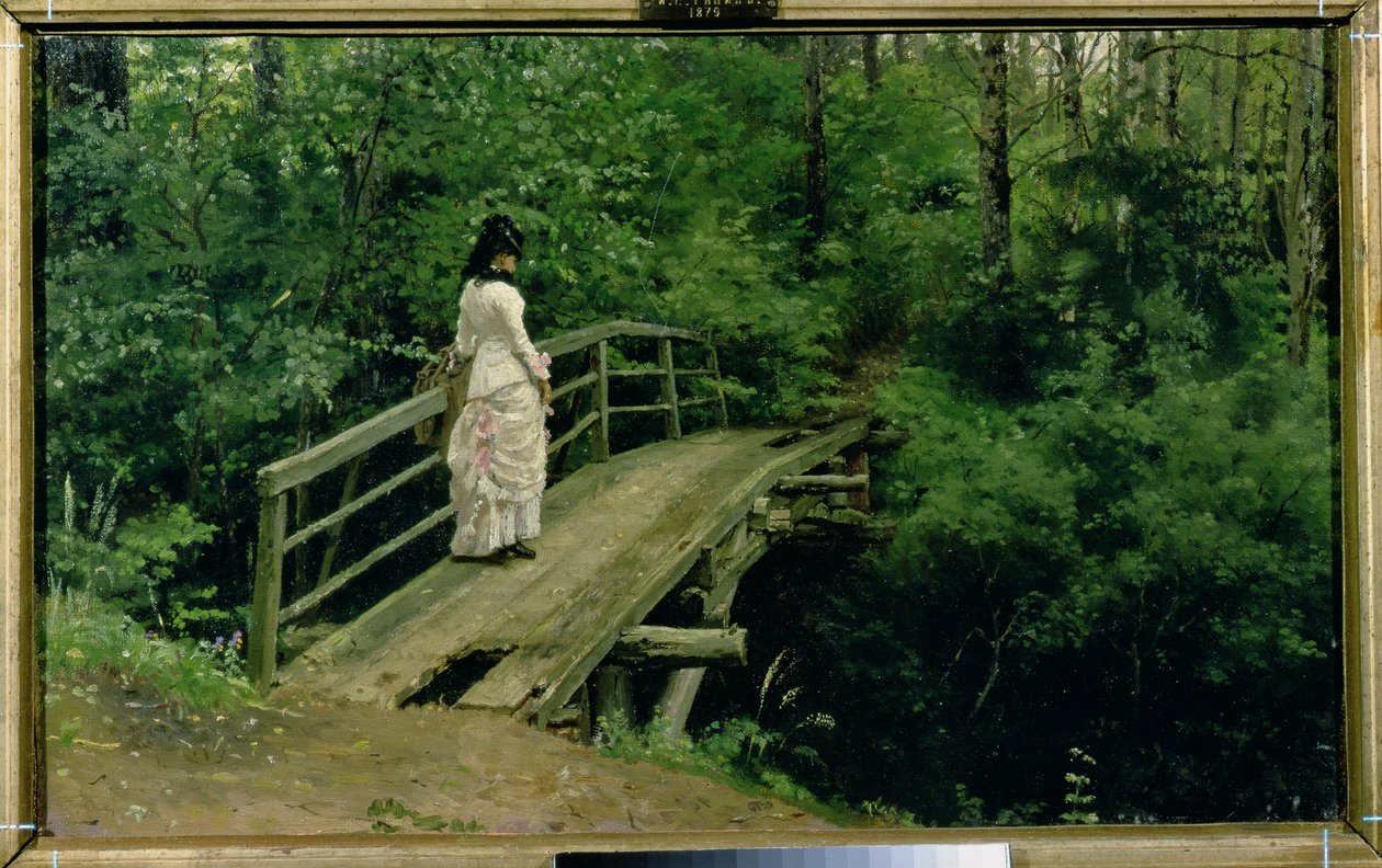 Kesämaisema, 1879 tekijältä Ilya Efimovich Repin