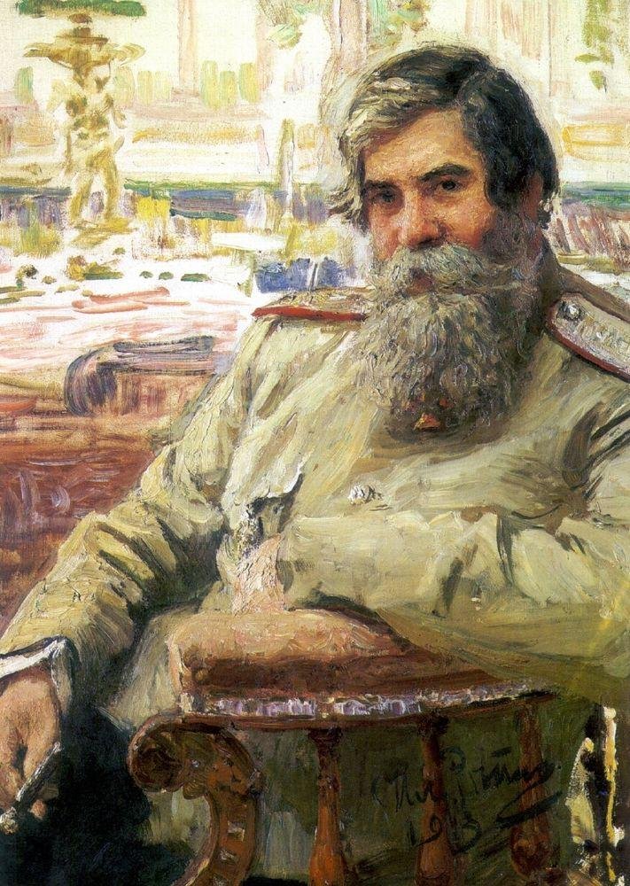 Muotokuva neurofysiologista ja psykiatrista Vladimir Mikhailovich Bekhterevn Espanja: Retrato del neurofisiologo y psiquiatra Vladimir Mijailovich Bejterevn: n tekijältä Ilya Efimovich Repin