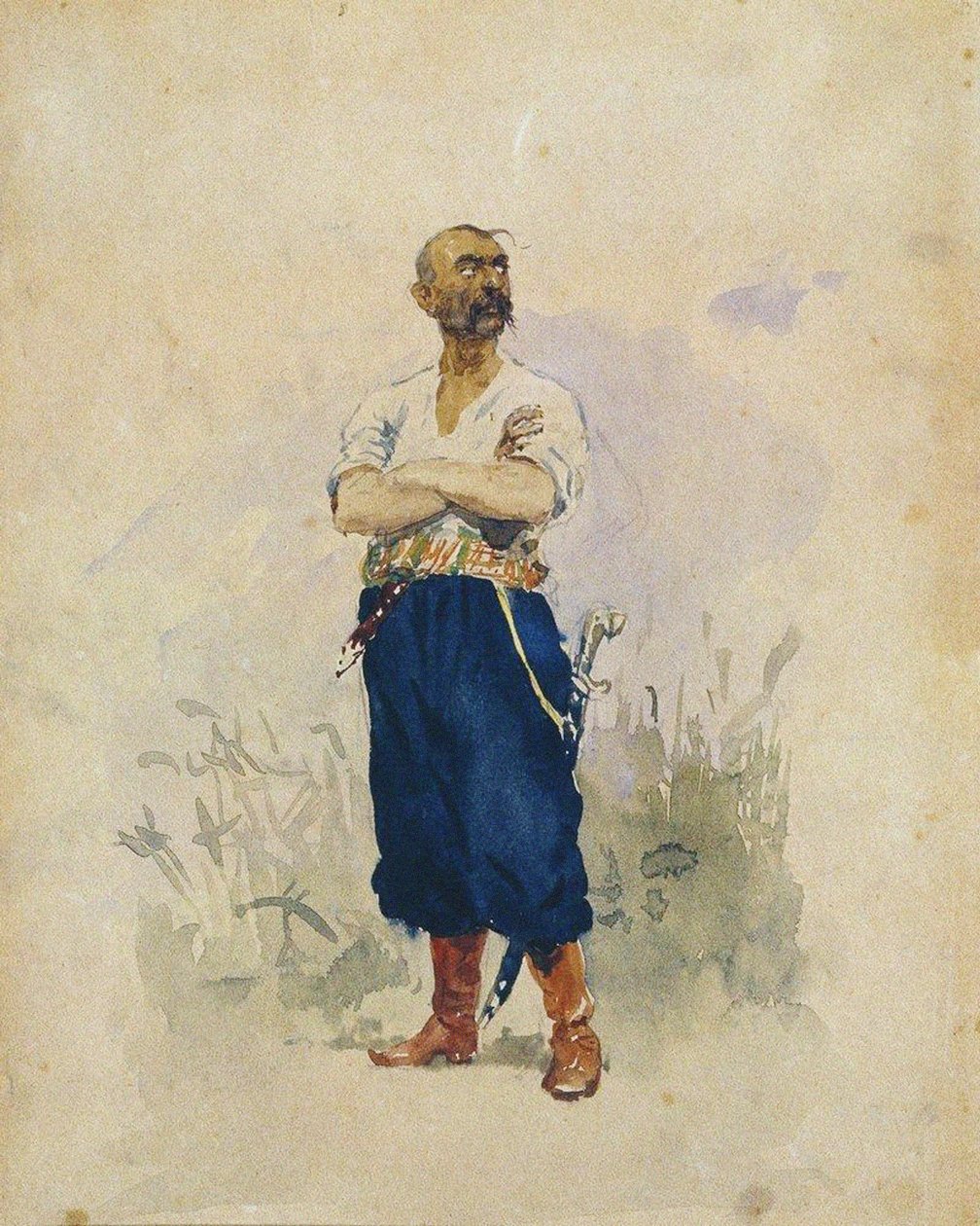 Zaporozhilainen tekijältä Ilya Efimovich Repin