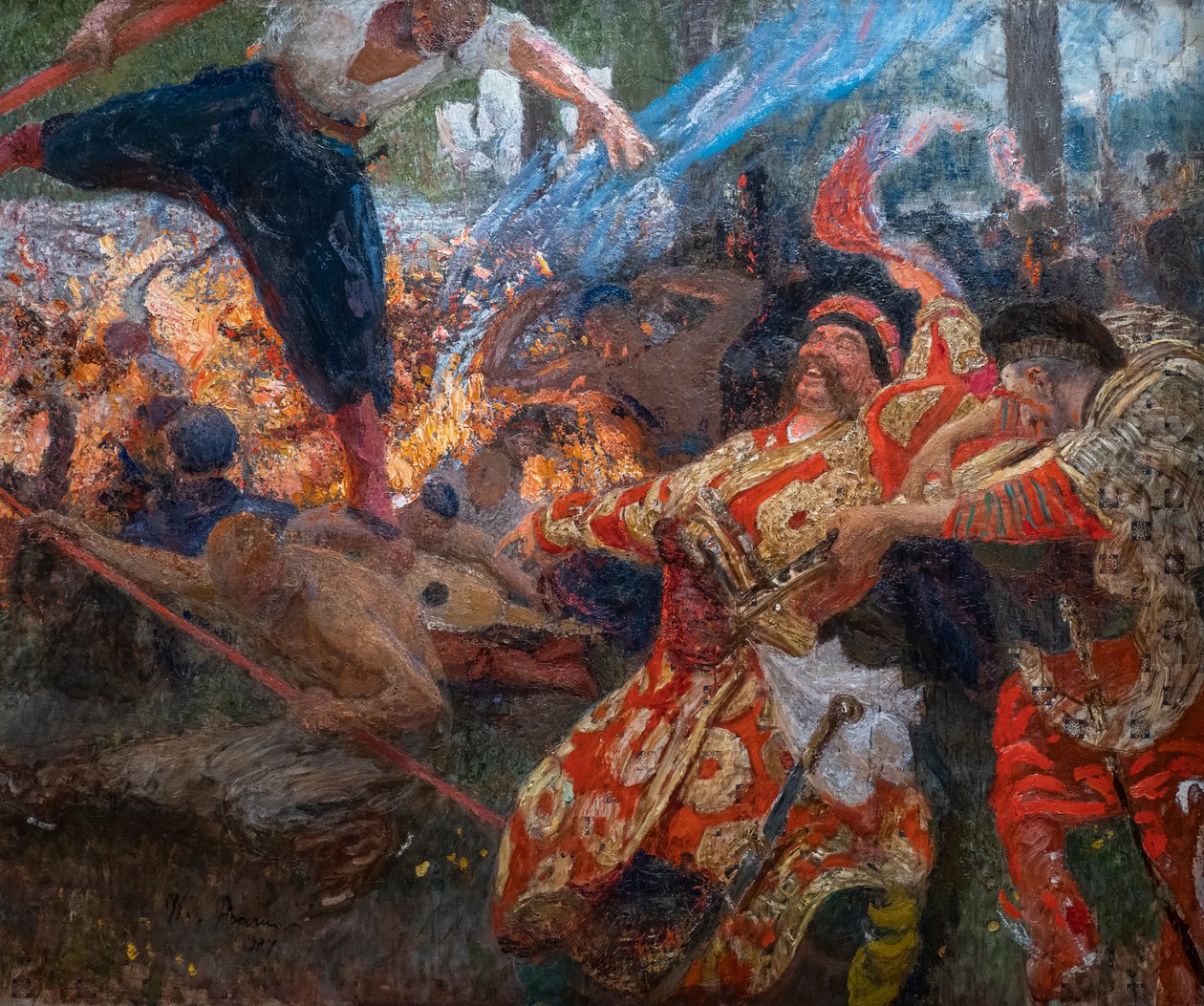 RIPASKA. ZAPOROGIEN KASAKKIEN Tanssi tekijältä Ilya Efimovich Repin
