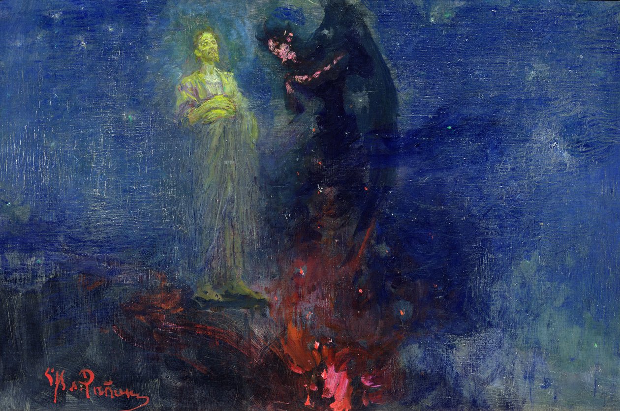 Hae sinut, saatana! tekijältä Ilya Efimovich Repin