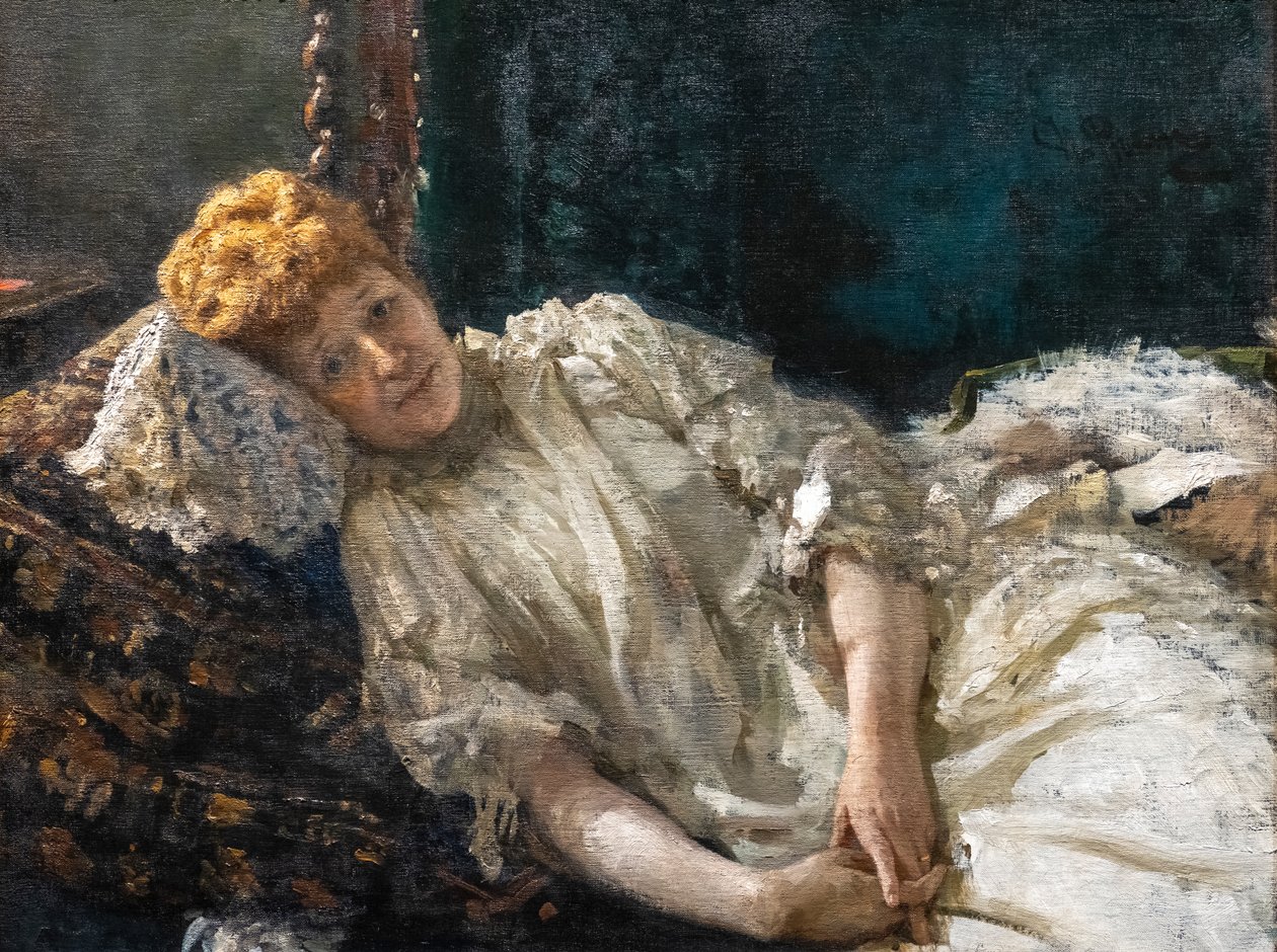 LOUISE DE RIQUET, MERCY-ARGENTEAUN KREIVITTÄRÄ tekijältä Ilya Efimovich Repin