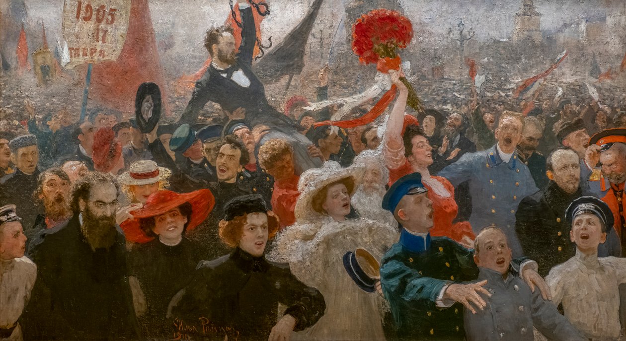 17. LOKAKUUTA 1905 tekijältä Ilya Efimovich Repin