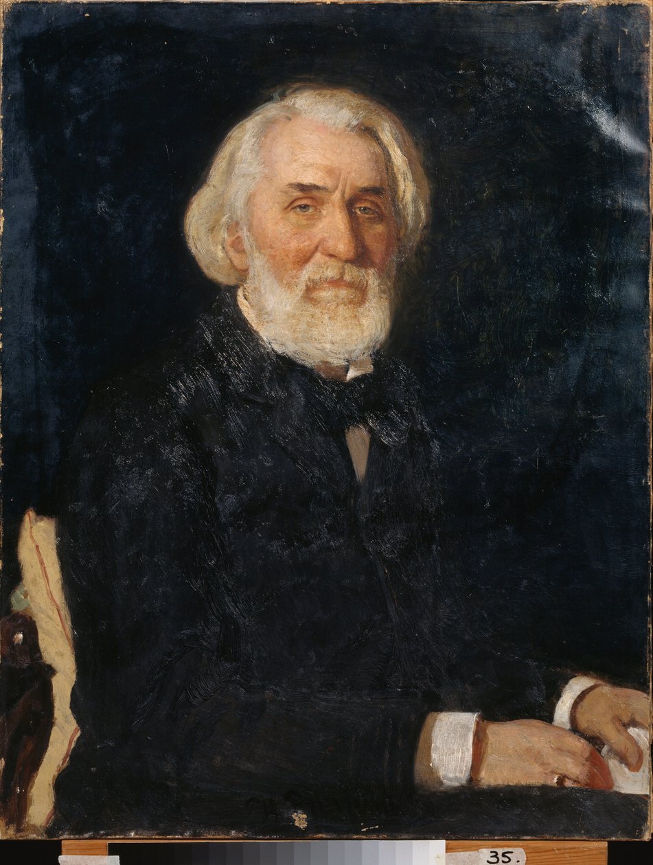 Muotokuva kirjailija Ivan Sergejevitš Turgenevista (Turgenev tekijältä Ilya Efimovich Repin