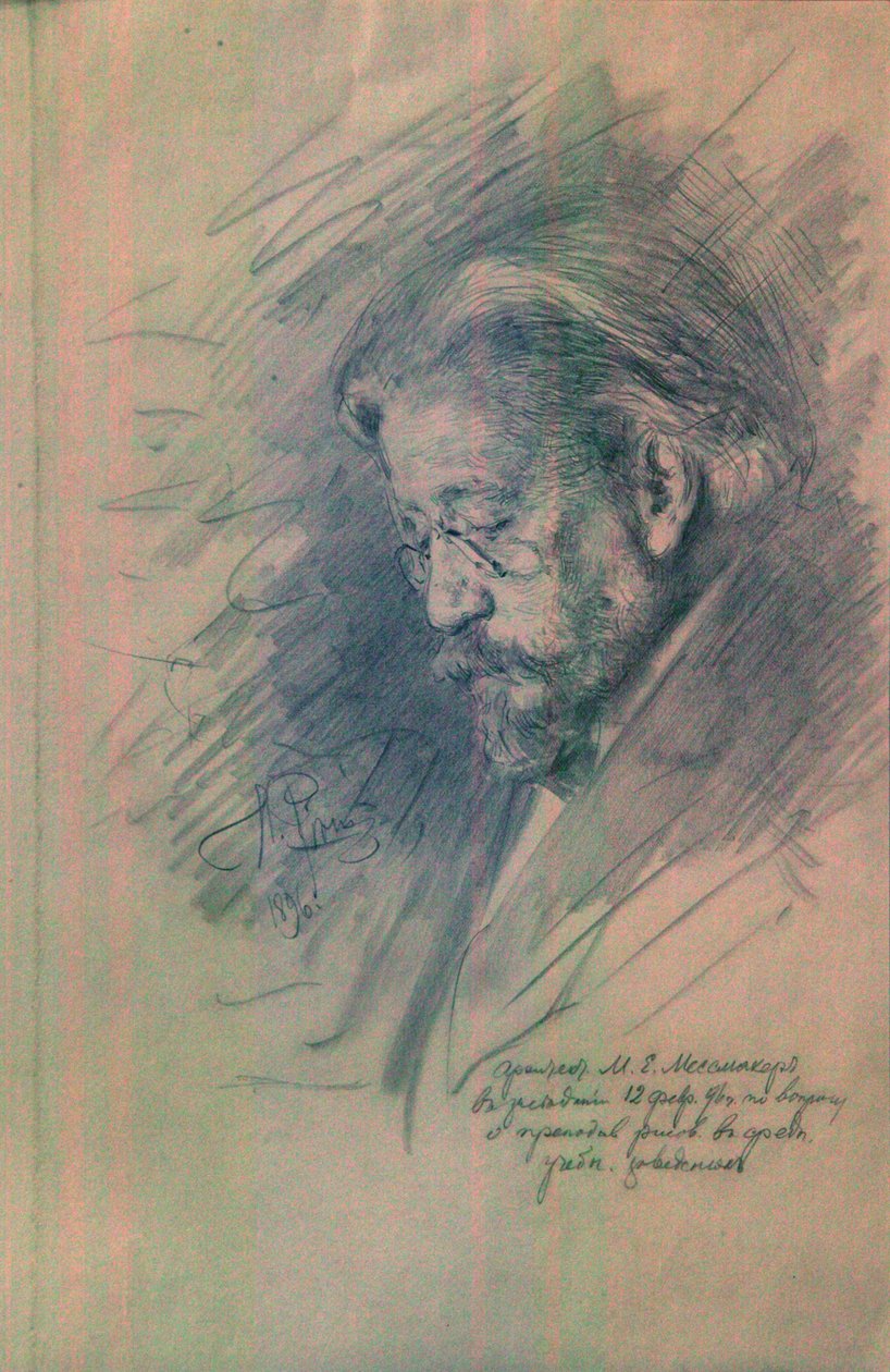 Maximilian von Messmacherin muotokuva 18421906, 1896 tekijältä Ilya Efimovich Repin