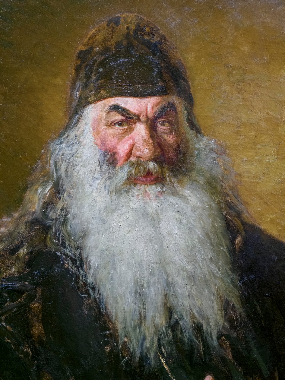 Arkkidiakoni (yksityiskohta) tekijältä Ilya Efimovich Repin