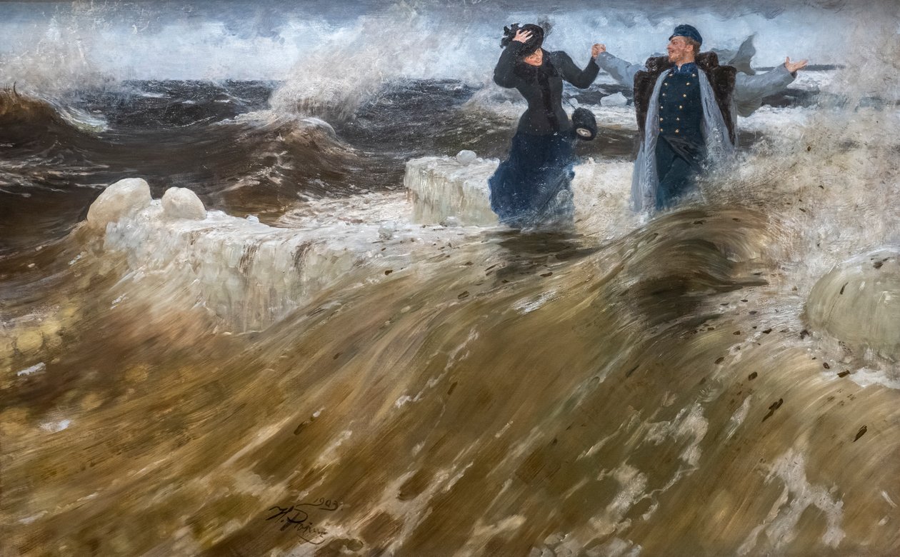 MIKÄ VAPAUS! 1903 (öljy kankaalle) tekijältä Ilya Efimovich Repin