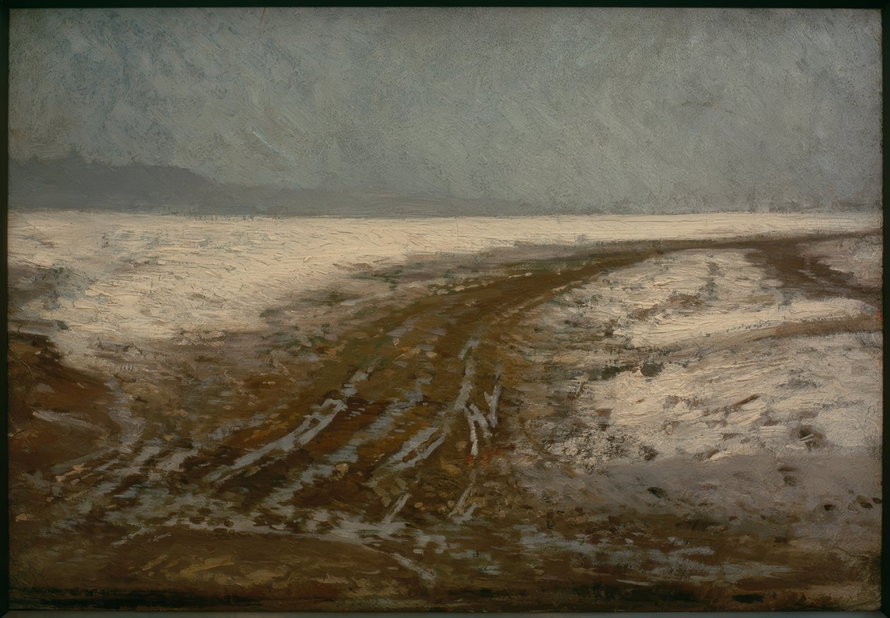 Tie (tie lumessa) tekijältä Ilya Efimovich Repin