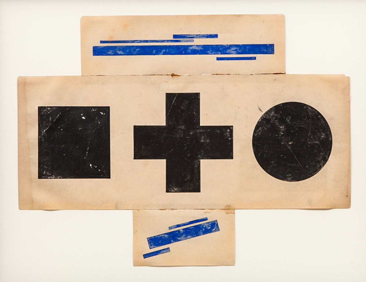Suprematistinen malli, noin 1921 tekijältä Ilya Grigorevich Chashnik