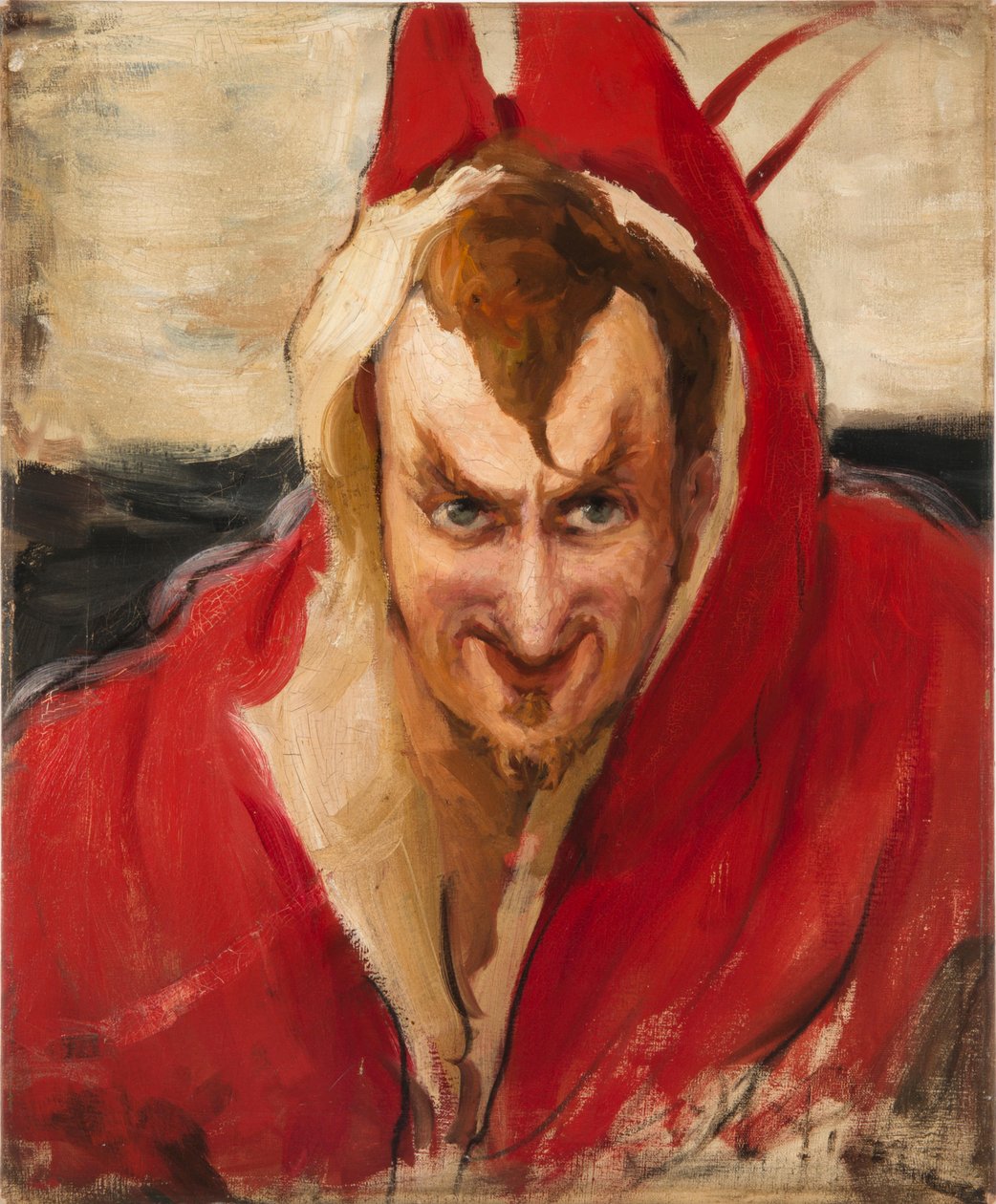 Grigori Grigorjevitš Ge 1867-1942 Mefistofeleina. tekijältä Ilya Efimovich Repin