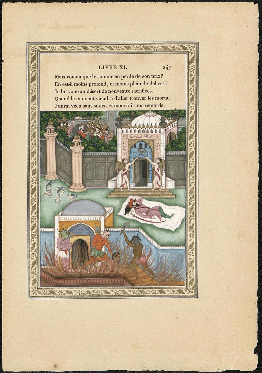 Mogulin unelma Mogulien unelma, 1837-1839. tekijältä Imam Bakhsh Lahori