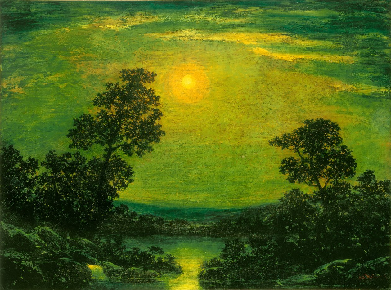 Kuutamo tekijältä Imitator of Ralph Albert Blakelock