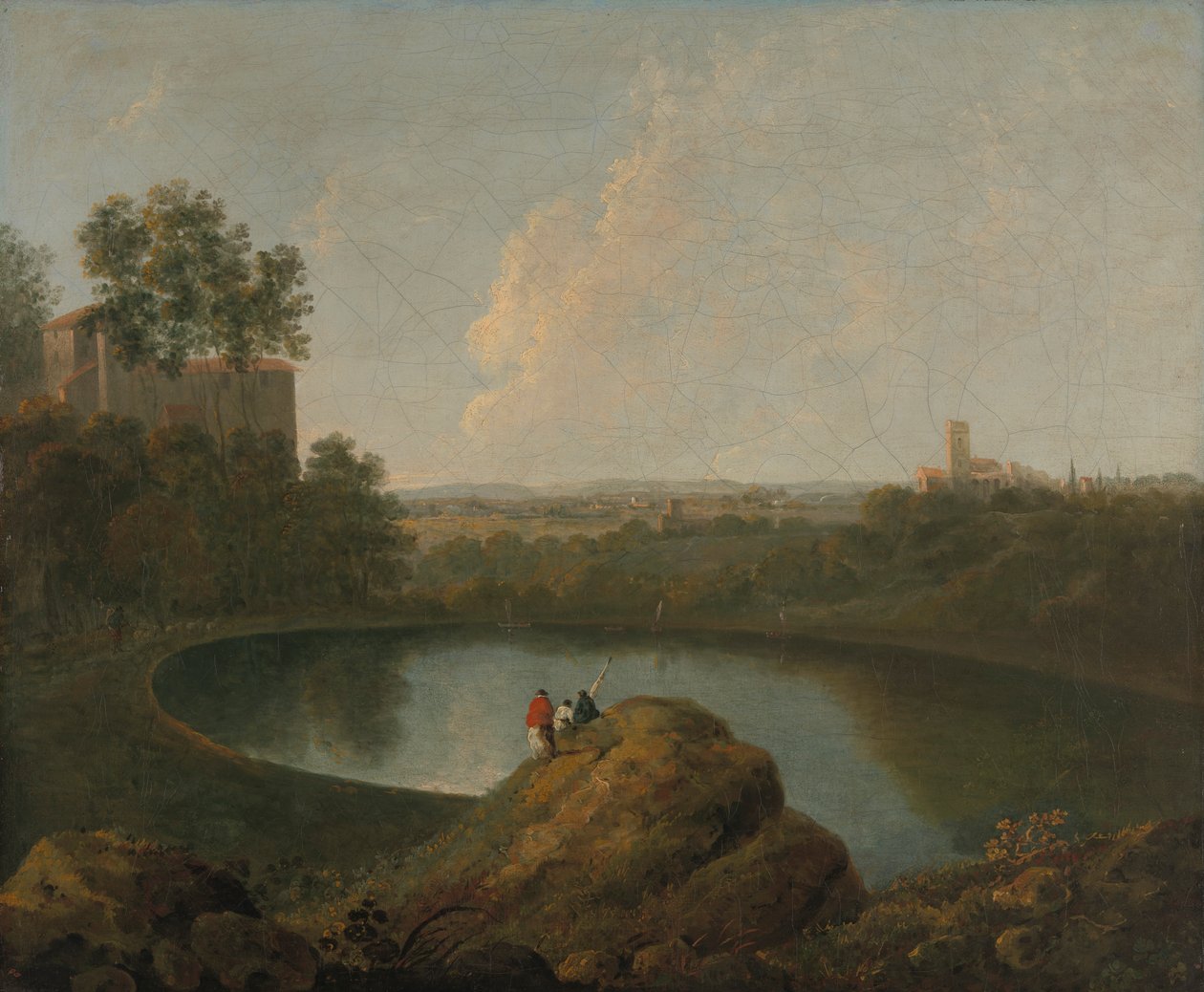 Nemi-järven pää tekijältä Imitator of Richard Wilson RA