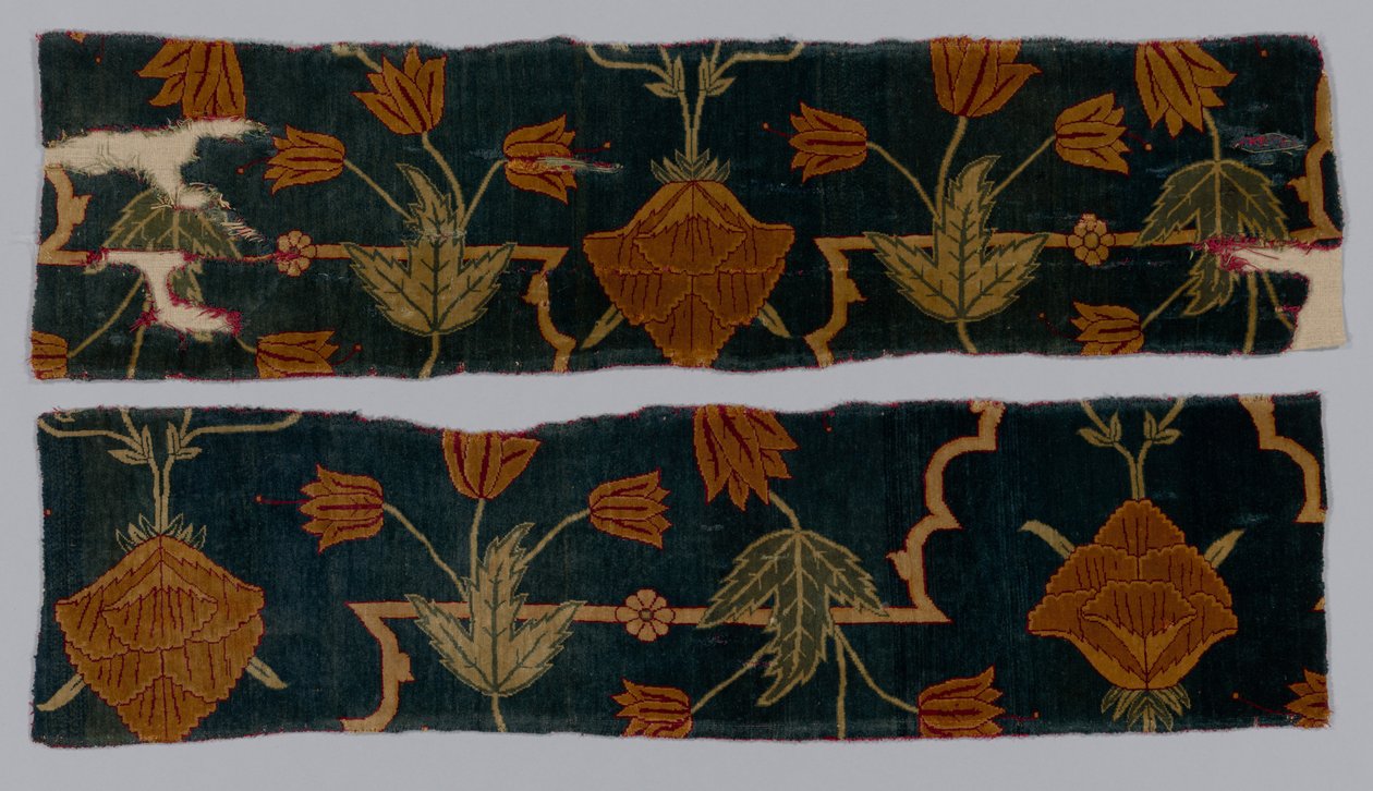Fragmentteja matosta, 1600-1650. tekijältä Imperial Manufactory