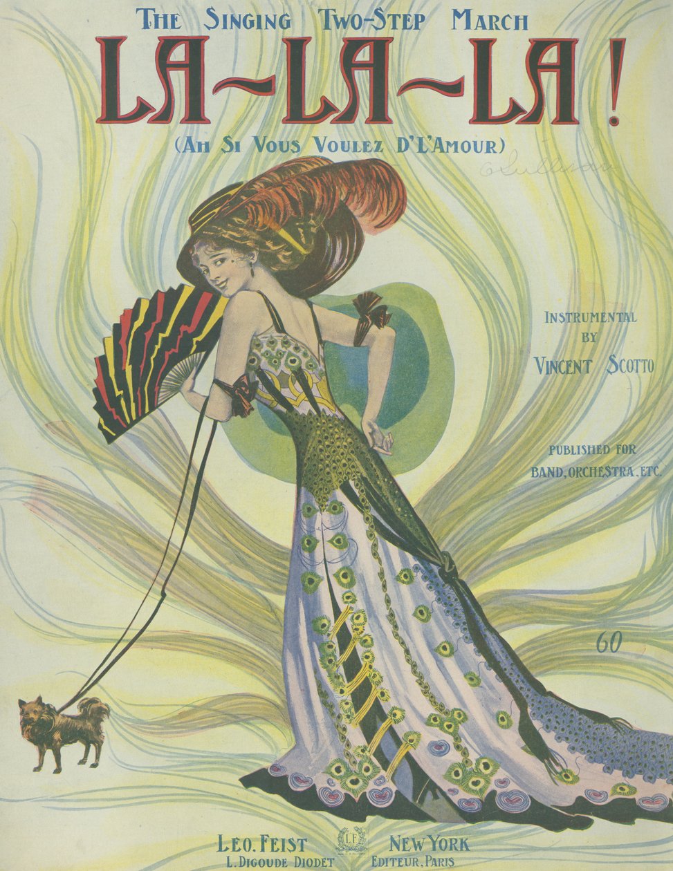 La-La-La! (Ah If You Want DLAmour), n. 1770-1959 (painettu) tekijältä Inc. Leo Feist
