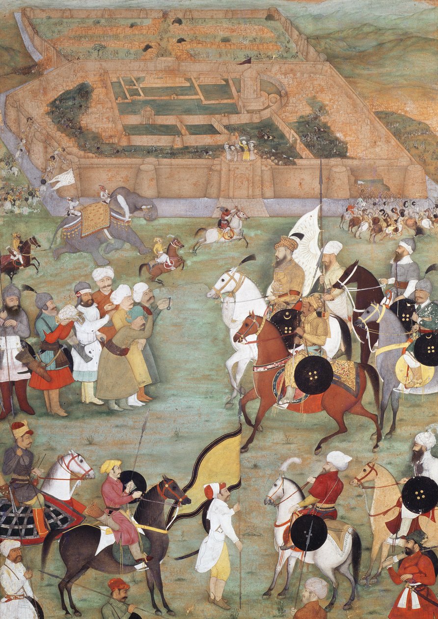 Kandaharin antautuminen Said Khanille, noin 1640 tekijältä Indian School