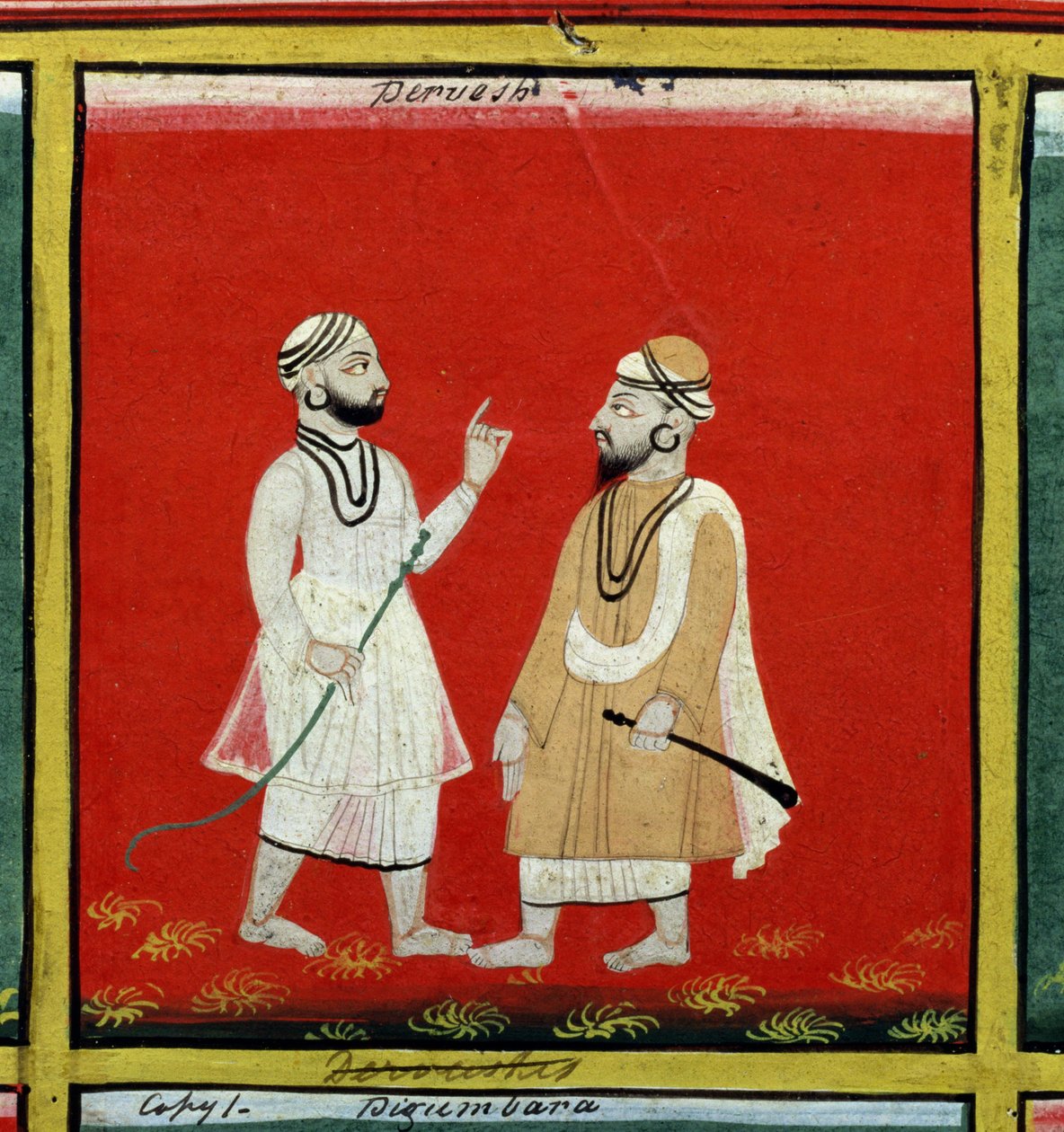 Huonekalut ja erilaiset esineet 1100- ja 1300-luvuilta tekijältä Indian School