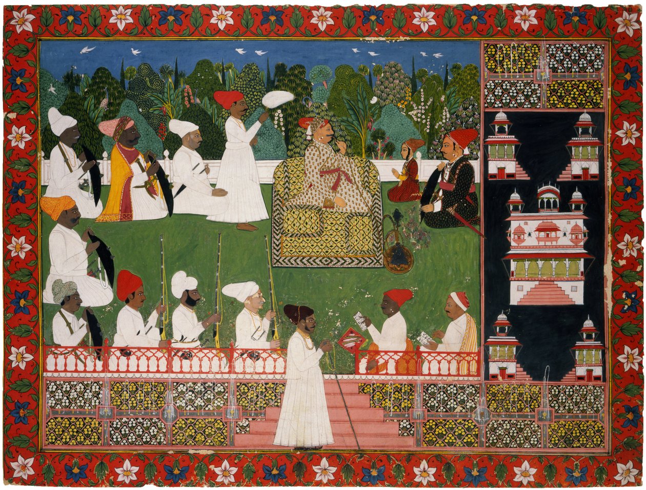 Ajit Singh 16781724, Jodhpurin Maharaja, 1700-luvun puoliväli. tekijältä Indian Art