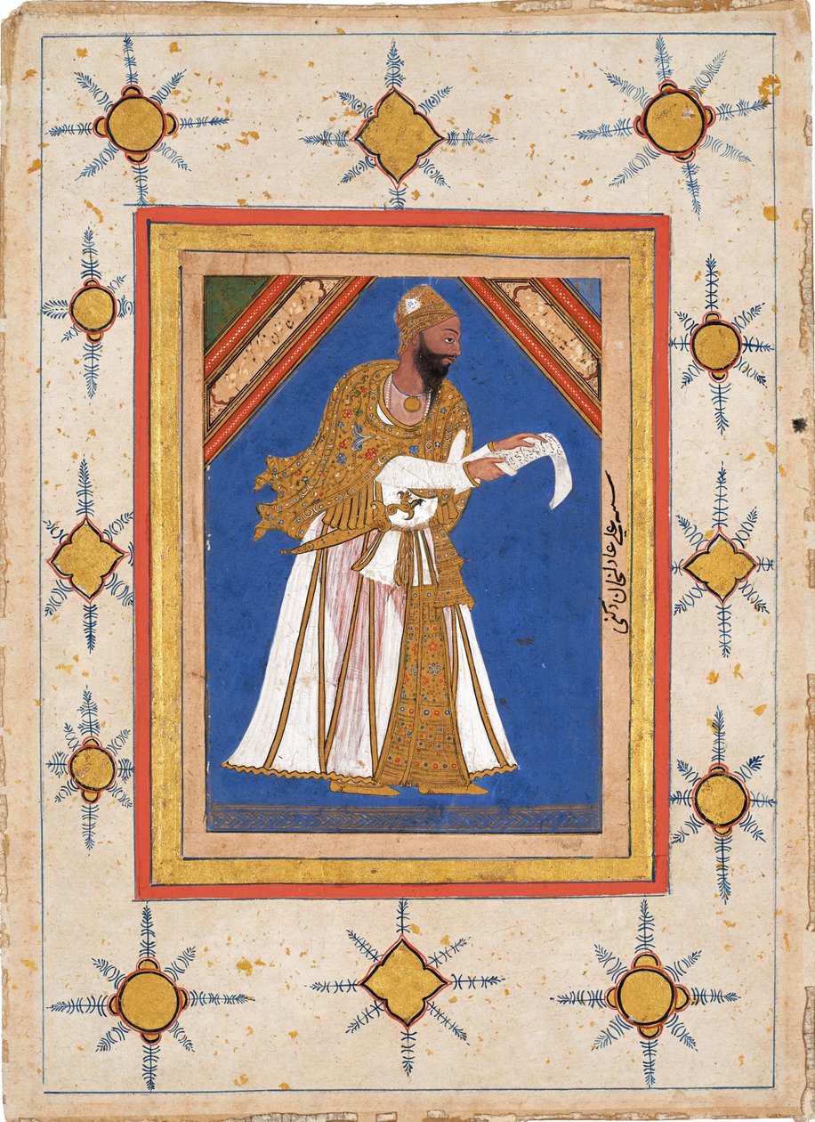 Ali Adil Shah I, Bijapurin sulttaani tekijältä Indian Art
