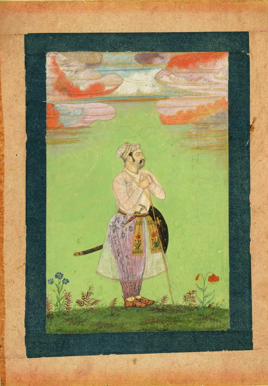Mughal upseeri, n. 1650 tekijältä Indian Art
