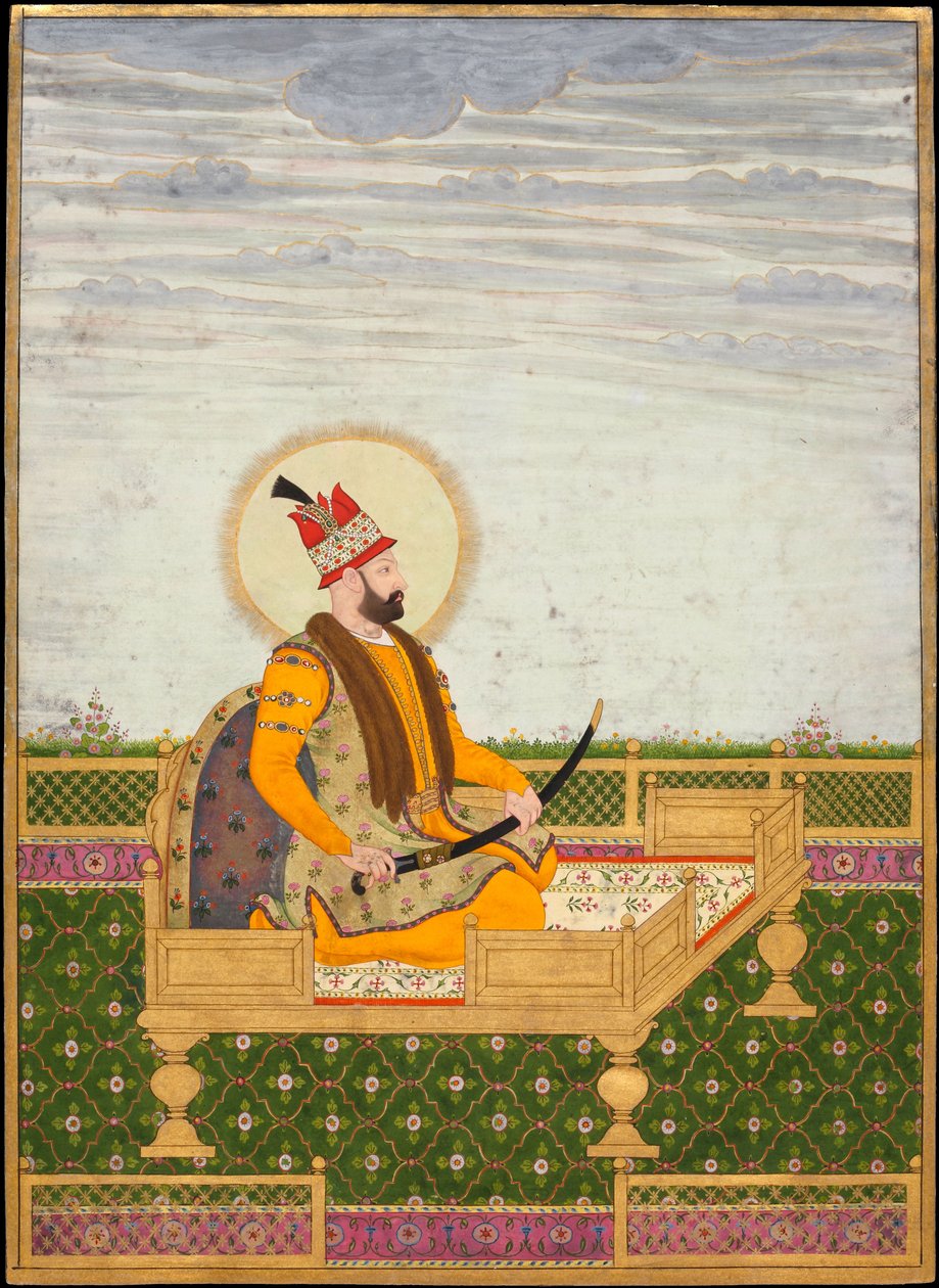 Nader Shahin muotokuva tekijältä Indian Art