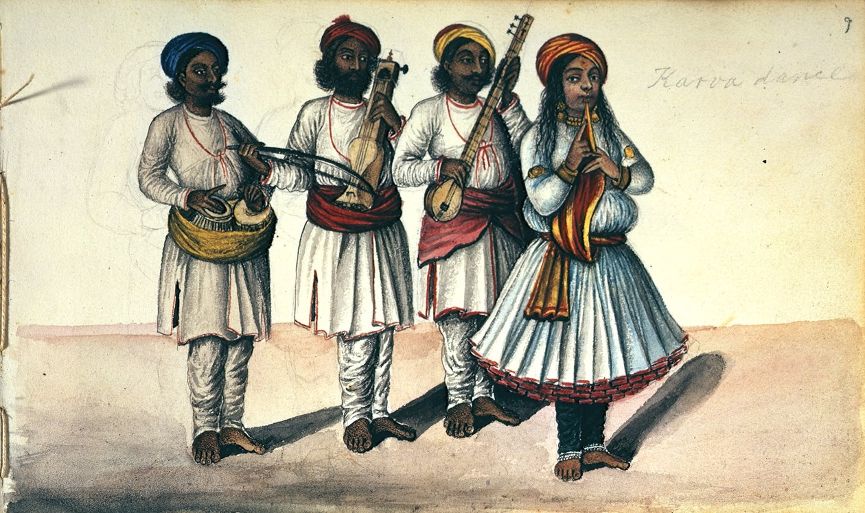 Tanssiva tyttö tekijältä Indian School