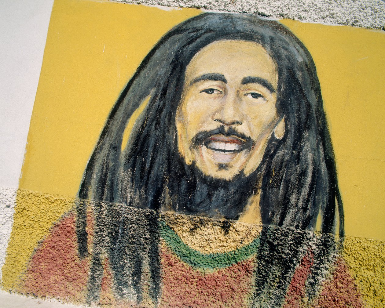 Bob Marley (maalattu sementti) tekijältä Indian School