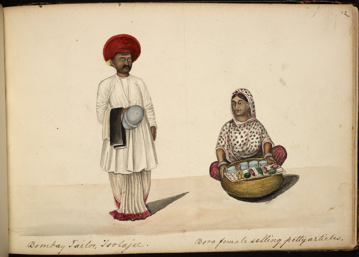 Bombay räätäli; Bohori-nainen kauppias tekijältä Indian School