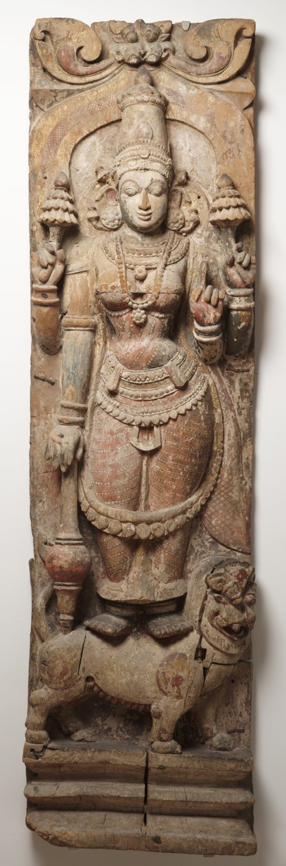 Durga, noin 1400-1700-luku tekijältä Indian School