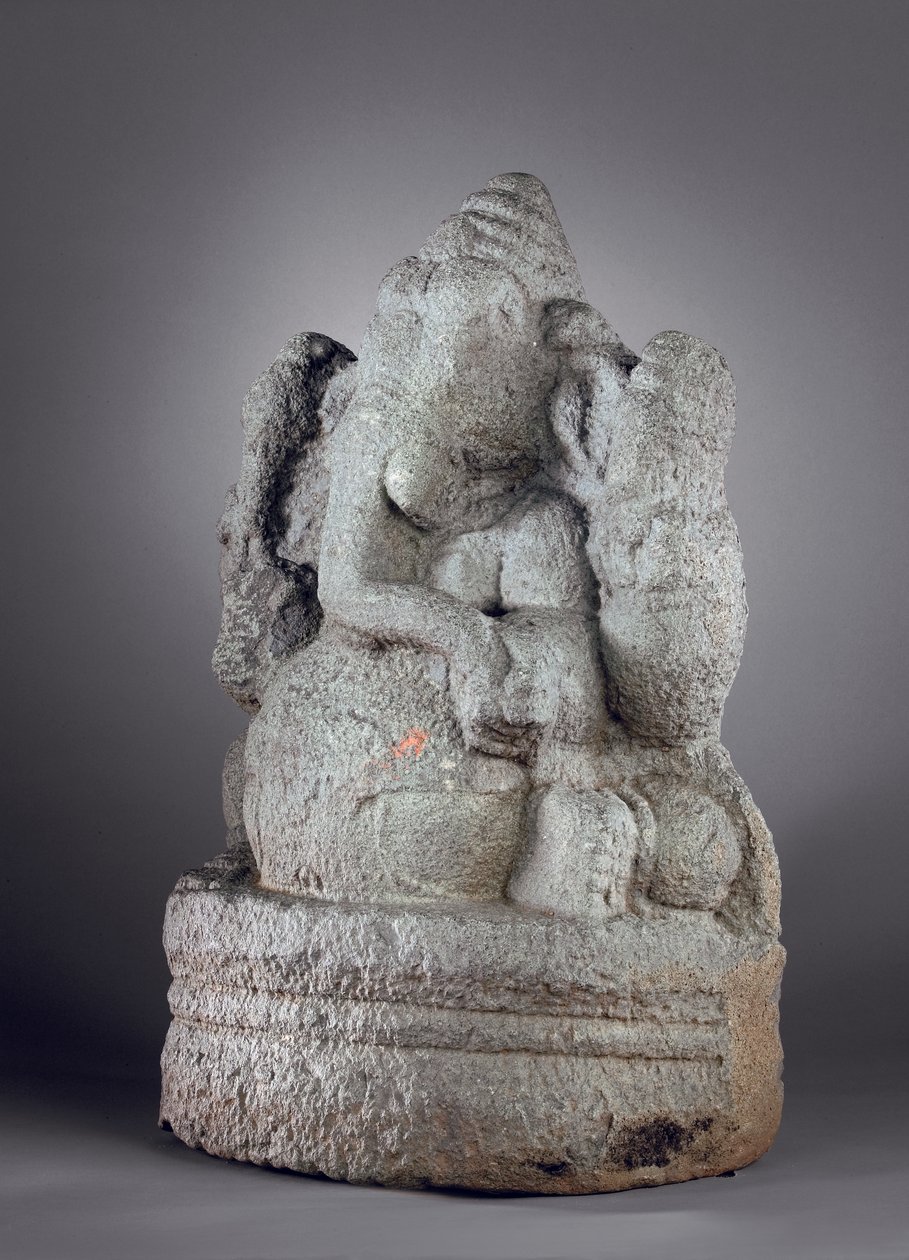 Ganesha, 1100-1300-luku (graniitti) tekijältä Indian School