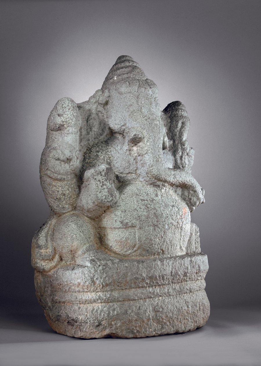 Ganesha, 1100-1300-luku (graniitti) tekijältä Indian School