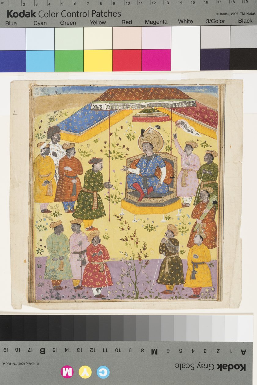 Kavus pitää oikeutta, n. 1610 tekijältä Indian School
