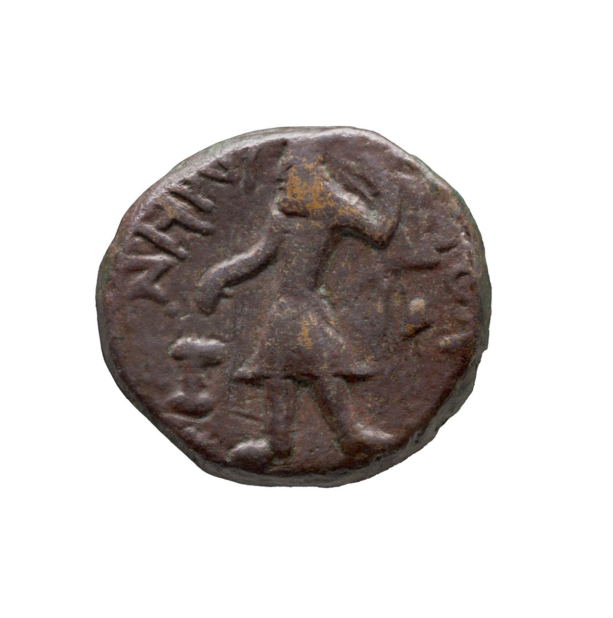 Kushan Coin, AD 127-155 (kupari) tekijältä Indian School