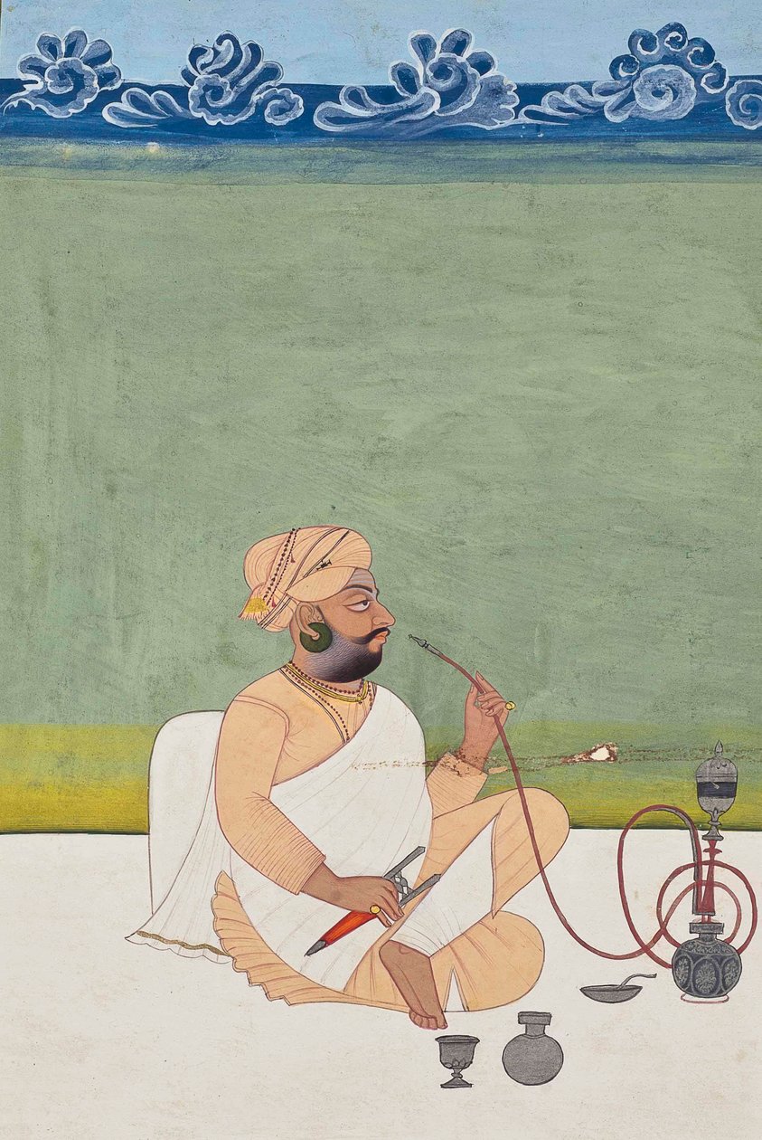 Khanphata-joogin muotokuva, n. 1800 tekijältä Indian School