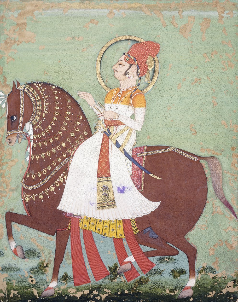 Prinssi Zalim Singh, 1769 tekijältä Indian School