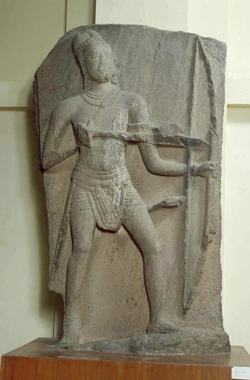 Rama, Kanchipuram, Tamil Nadu, Pallava-dynastia (graniitti) tekijältä Indian School