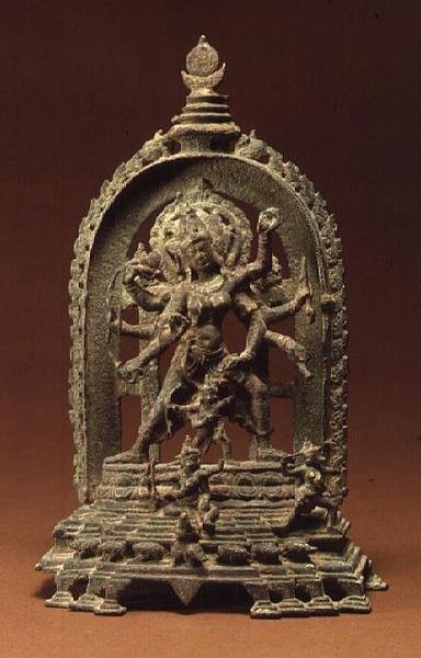 Tirthankara Parsvanatha, Maitraka, Akota, Gujarat (pronssi) tekijältä Indian School
