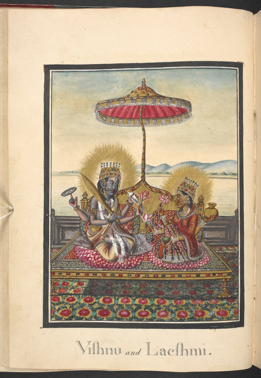 Vishnu ja Laksmi tekijältä Indian School