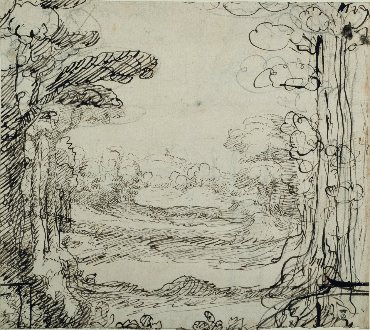 Metsä (kynä ja muste paperille) tekijältä Inigo Jones