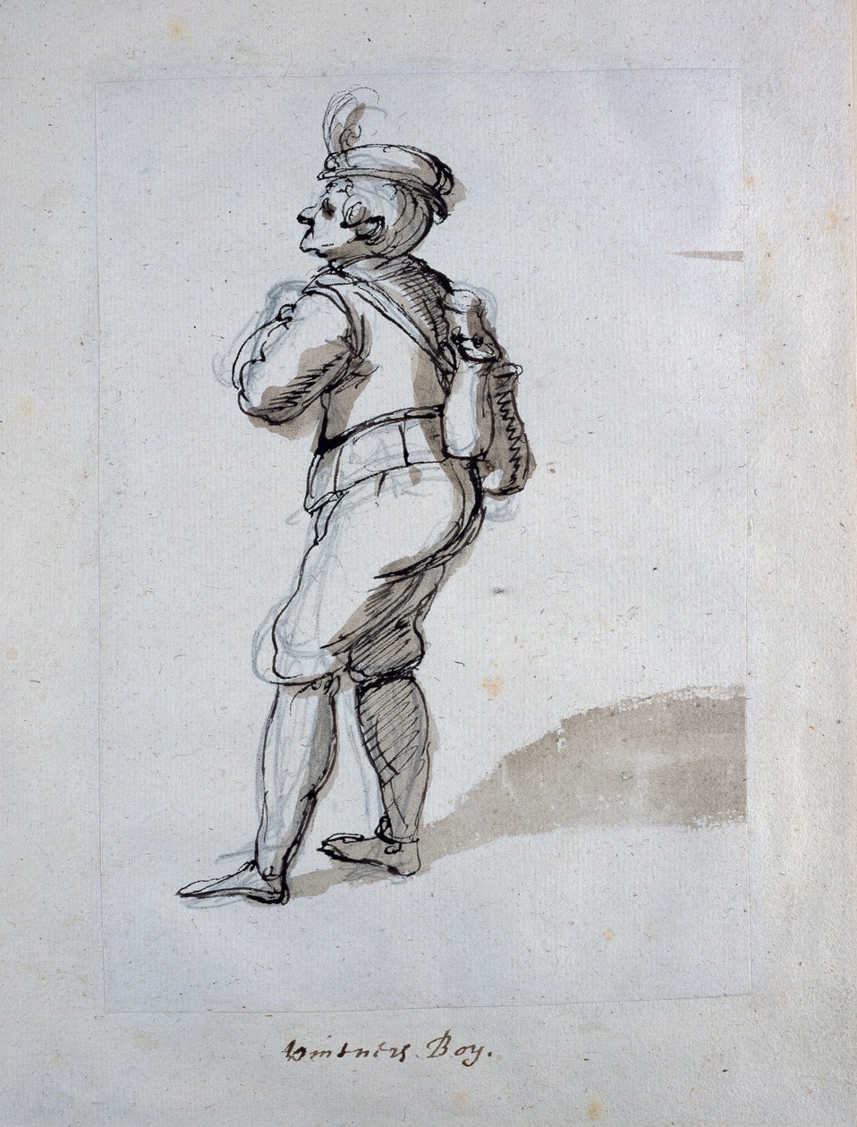 Viininpoika (kynä ja muste paperille) tekijältä Inigo Jones