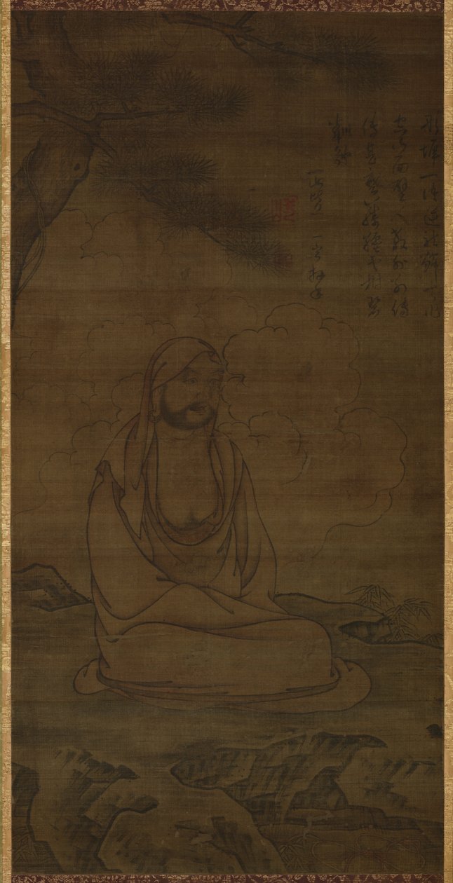 Bodhidharma sota el pi finlandès tekijältä Inscription by Issan Ichinei